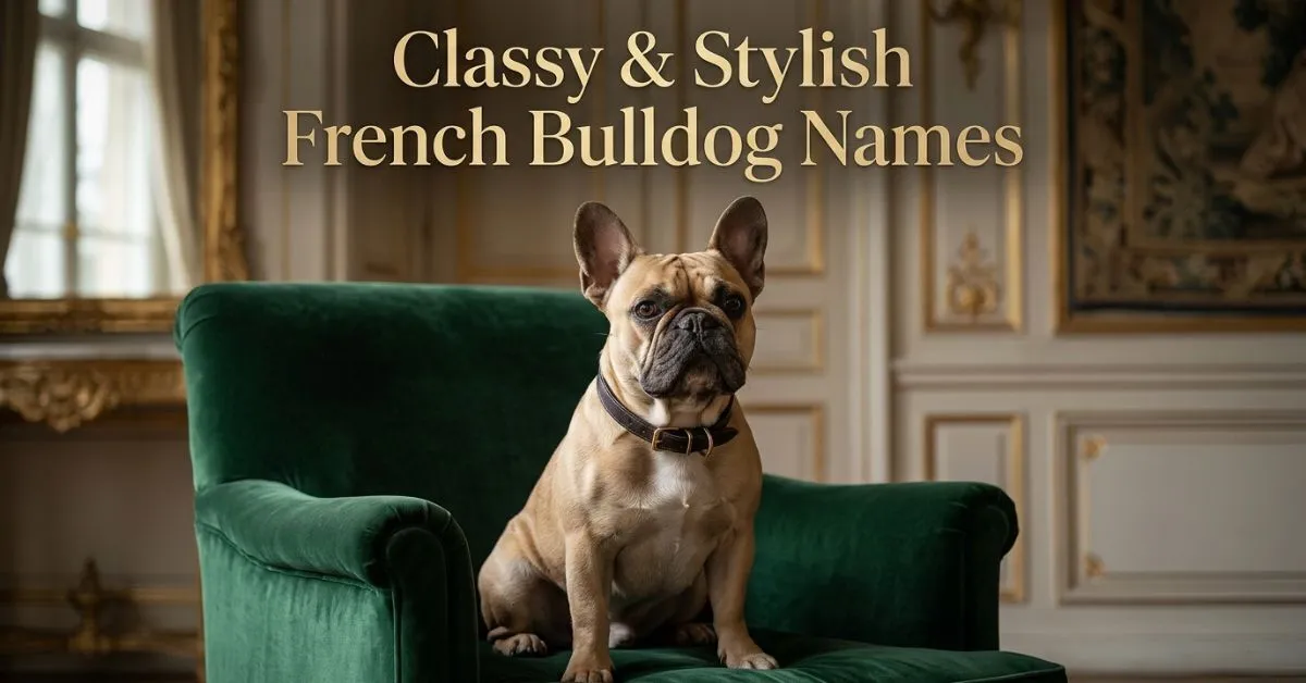 Classy & Stylish French Bulldog Names