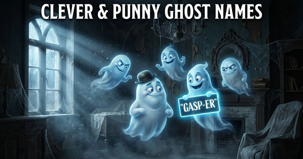 Clever & Punny Ghost Names