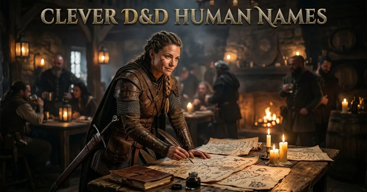 Clever D&D Human Names