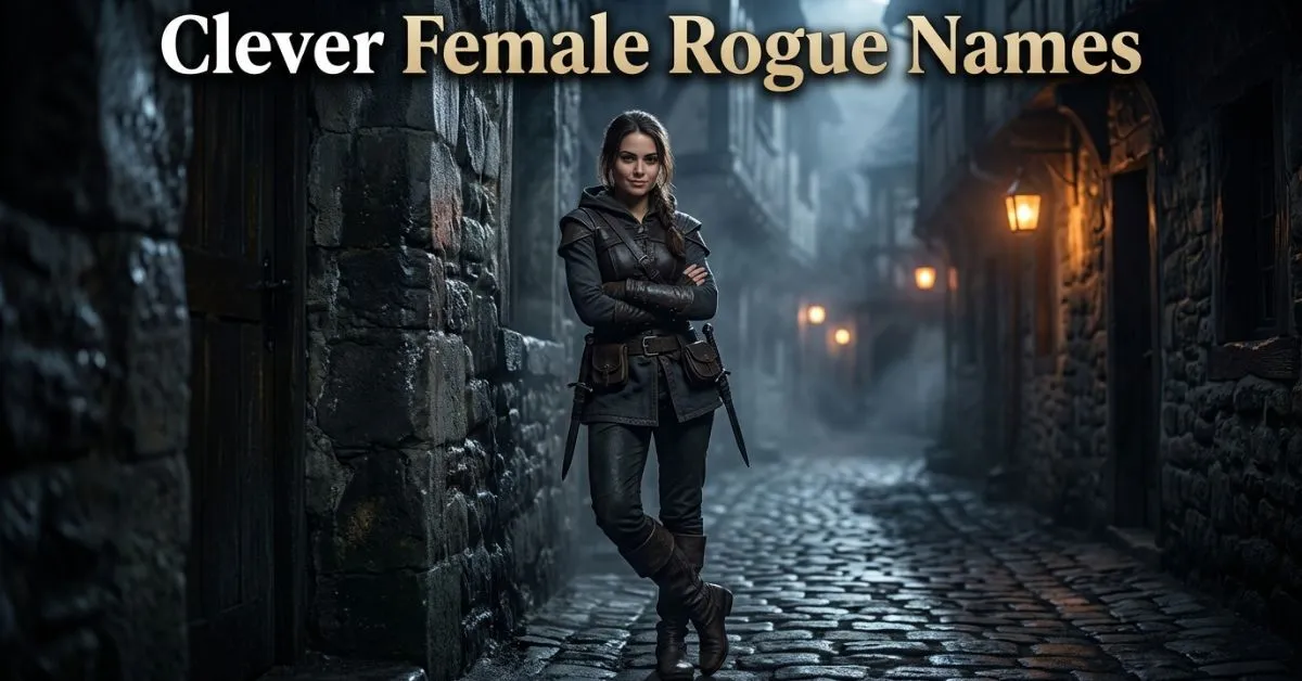 Clever Female Rogue Names