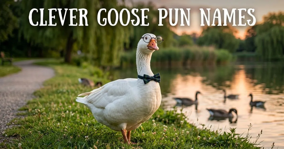 Clever Goose Pun Names