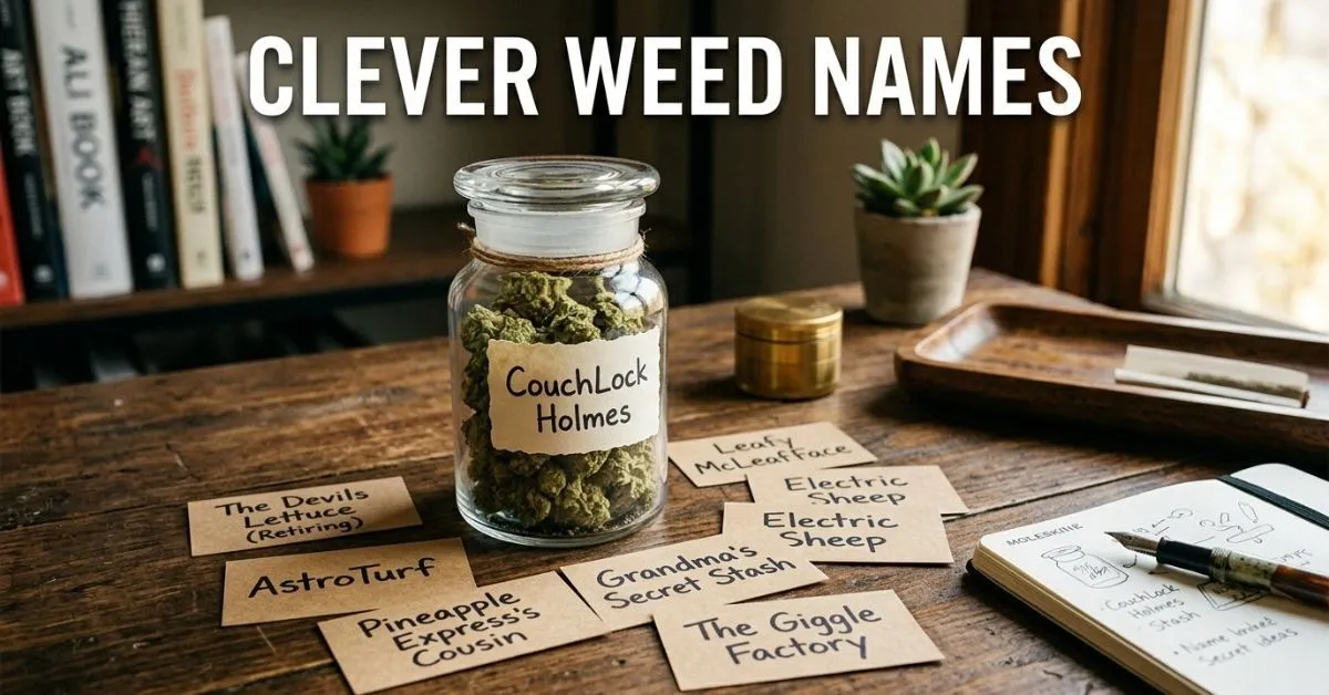 Clever Weed Names