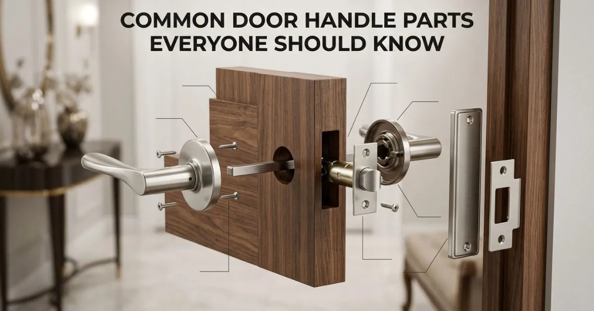Common Door Handle Parts Everyone Should Know