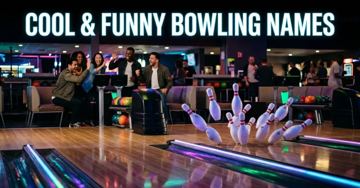 Cool & Funny Bowling Names