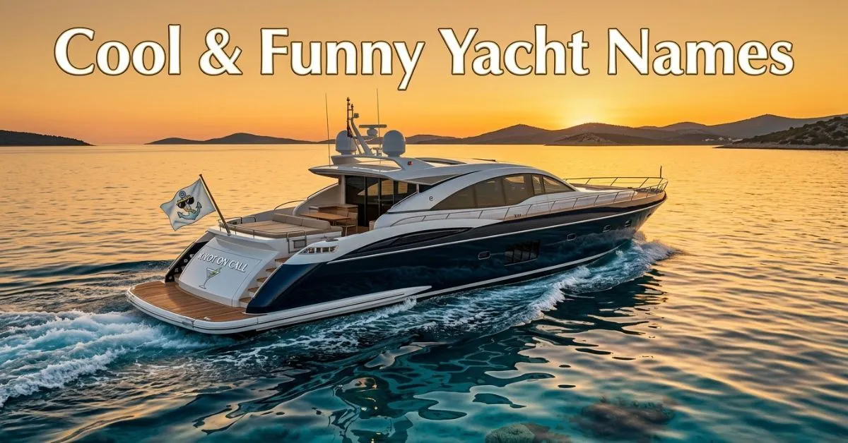 Cool & Funny Yacht Names