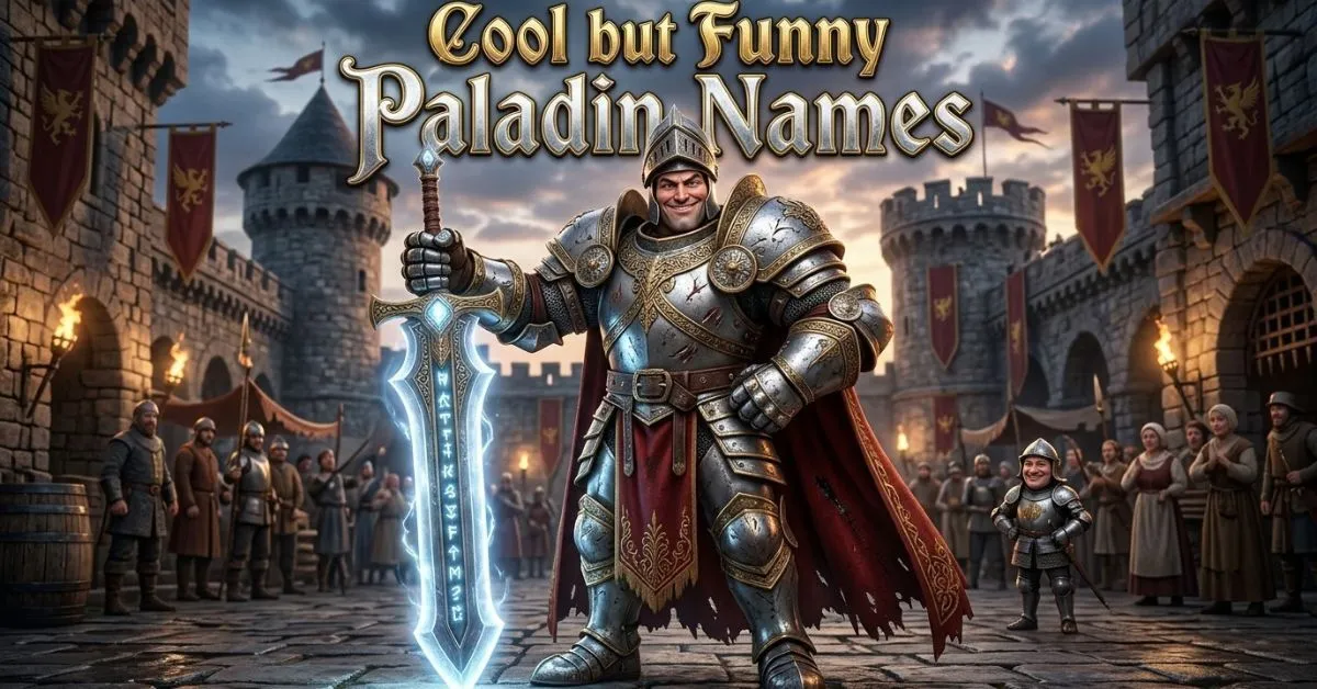 Cool but Funny Paladin Names