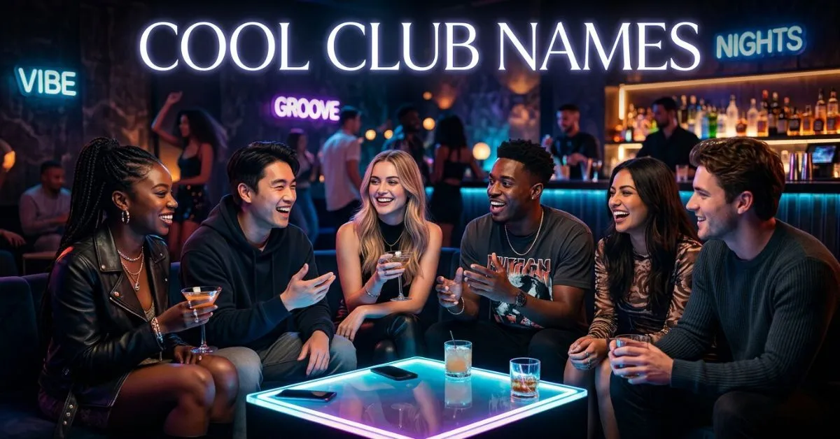 Cool Club Names