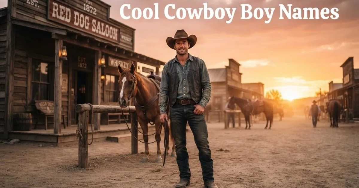 Cool Cowboy Boy Names