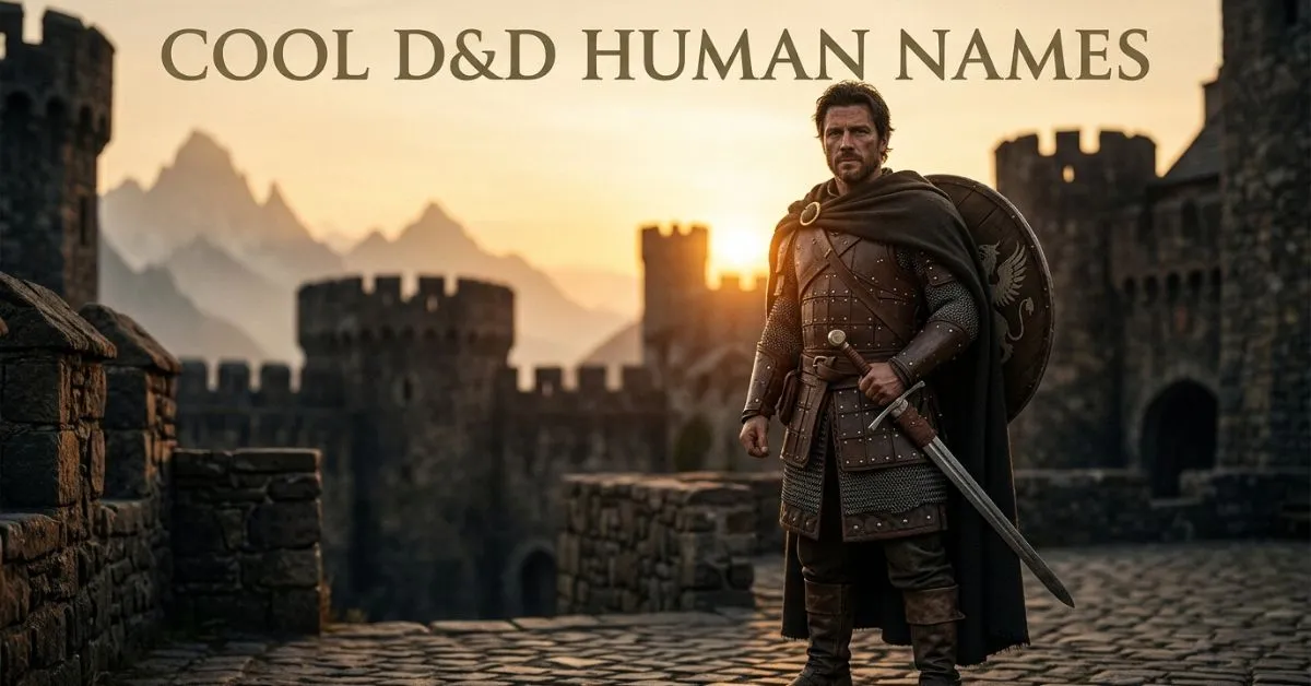 Cool D&D Human Names