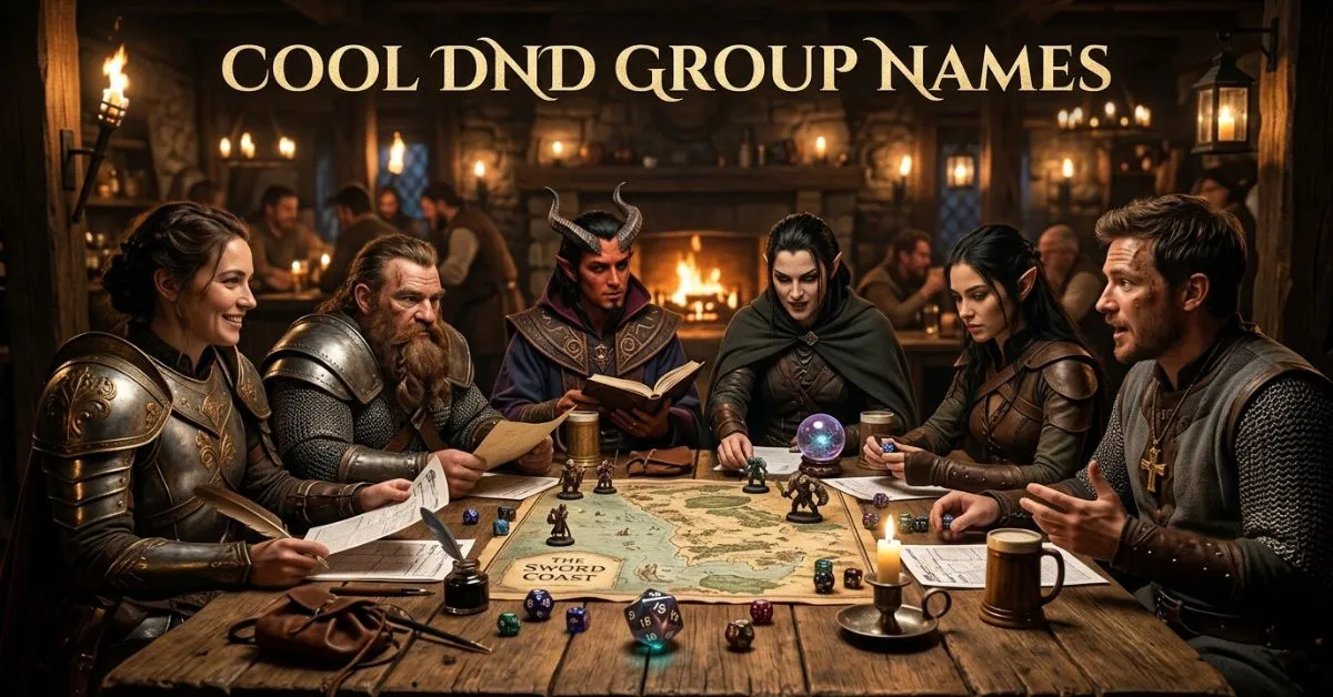 Cool DND Group Names