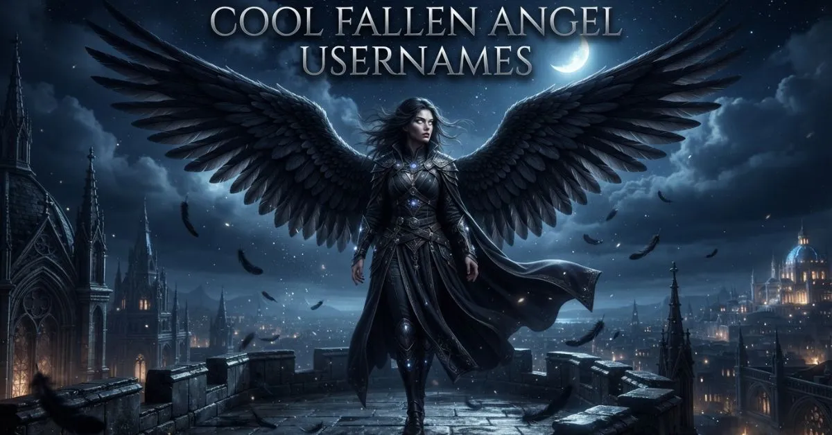 Cool Fallen Angel Usernames