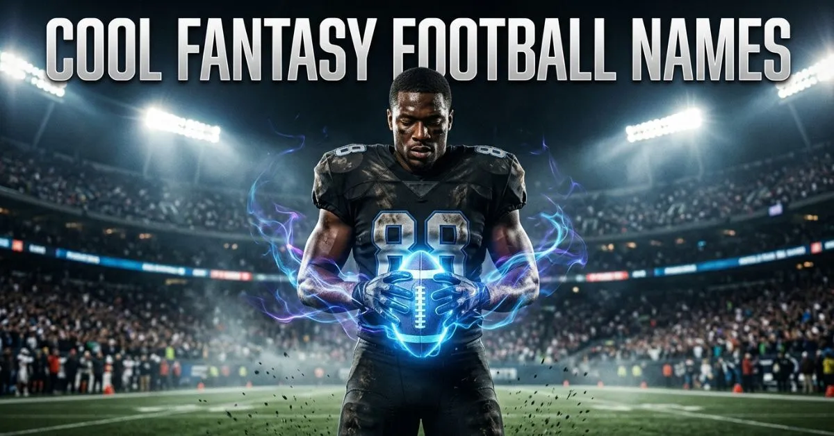Cool Fantasy Football Names