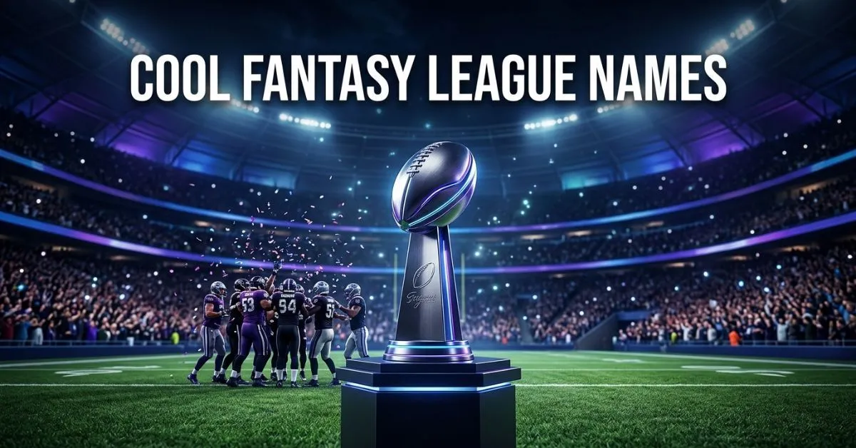  Cool Fantasy League Names