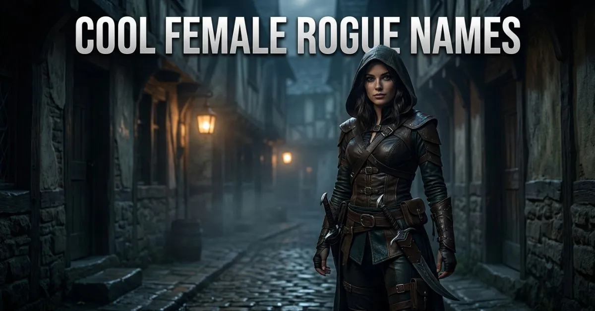 Cool Female Rogue Names