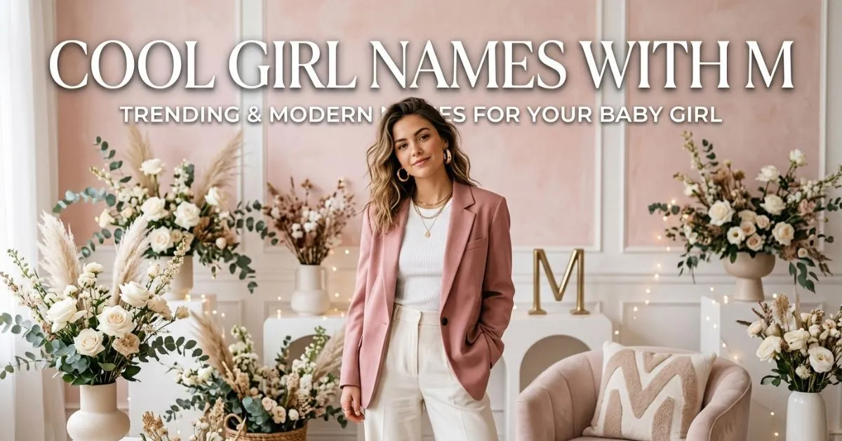 Cool Girl Names With M