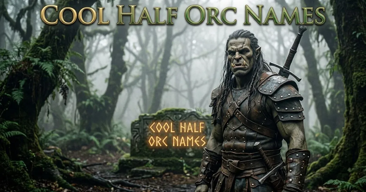 Cool Half Orc Names
