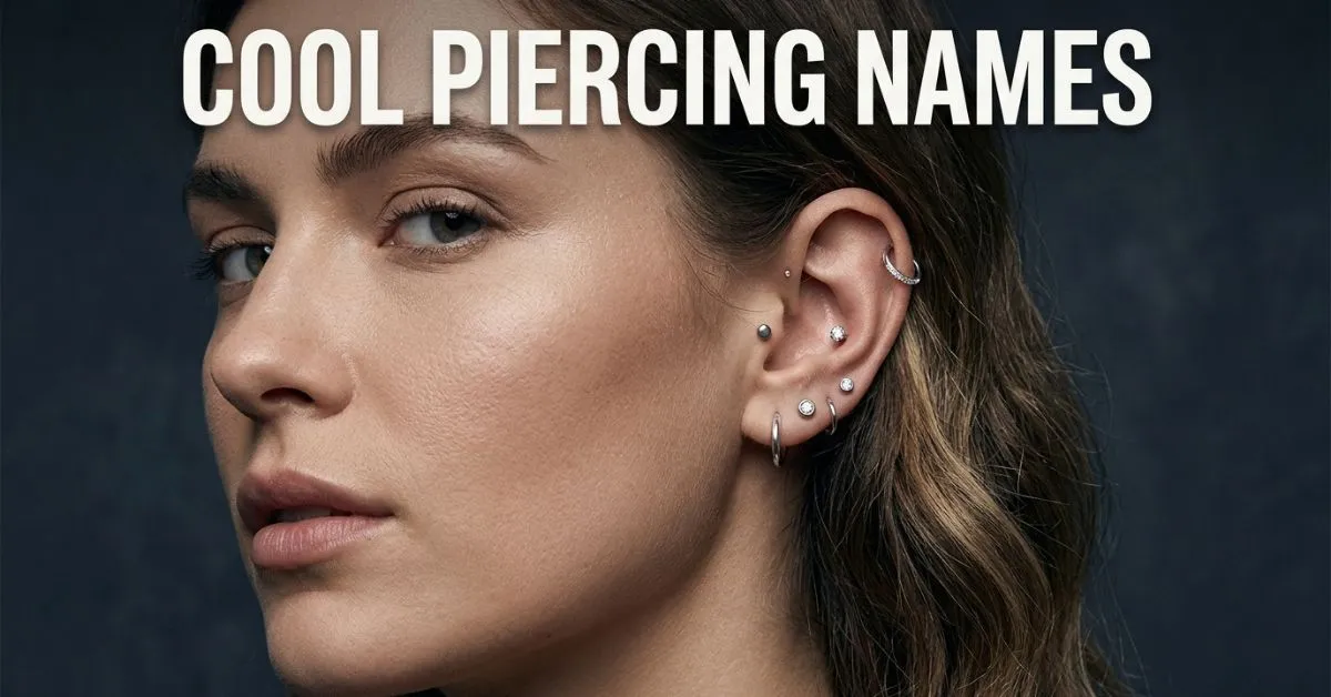 Cool Piercing Names