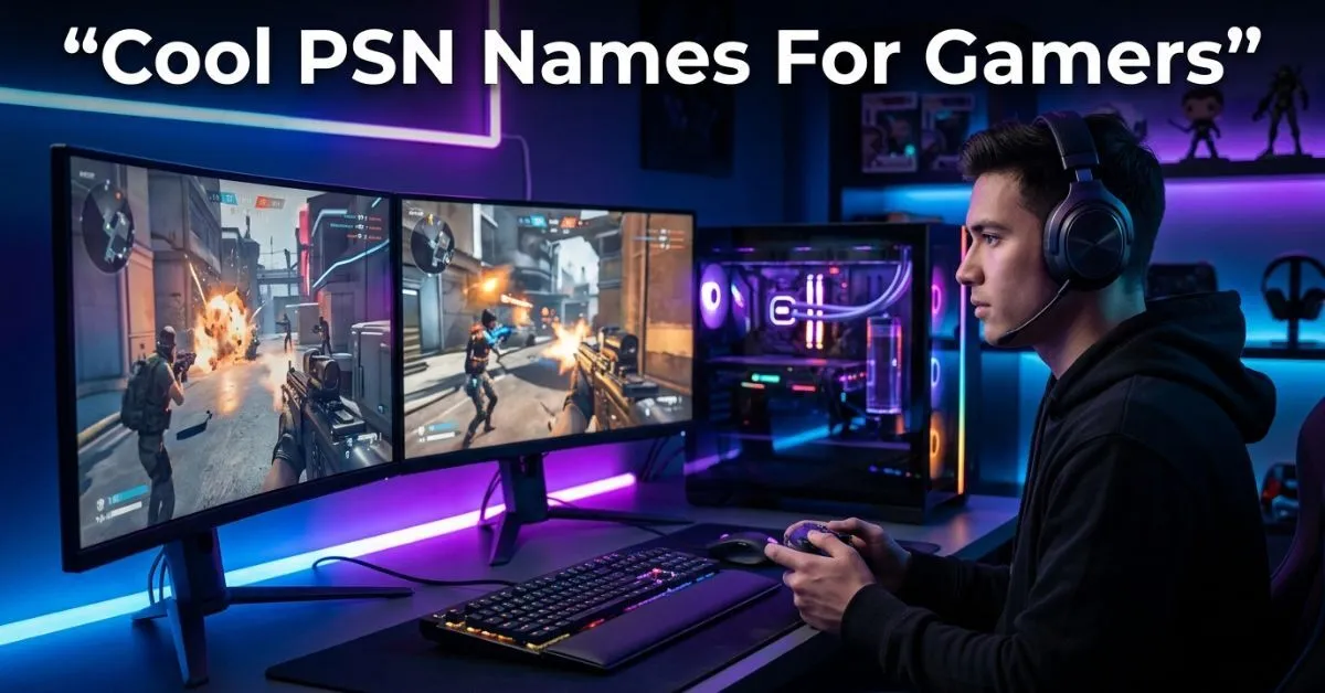 Cool PSN Names For Gamers