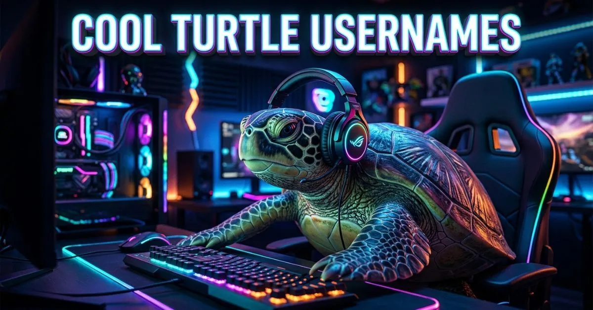 Cool Turtle Usernames