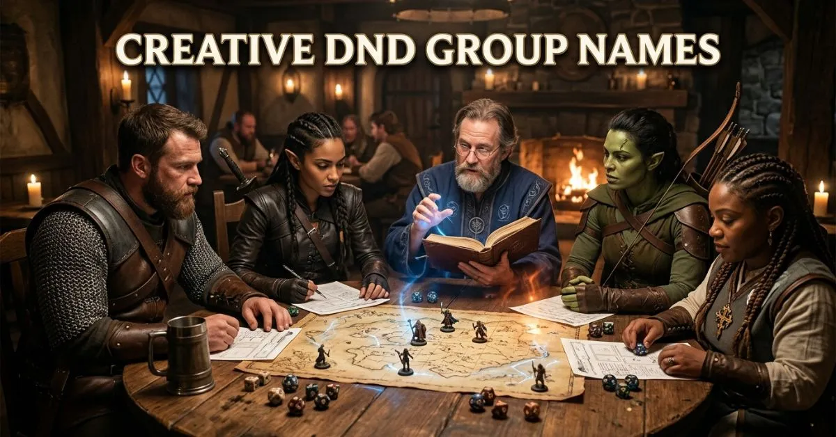 Creative DND Group Names