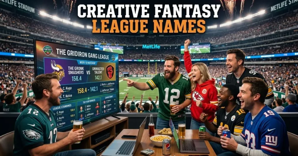 Creative Fantasy League Names
