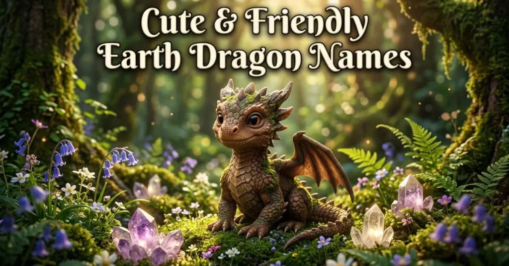 Cute & Friendly Earth Dragon Names