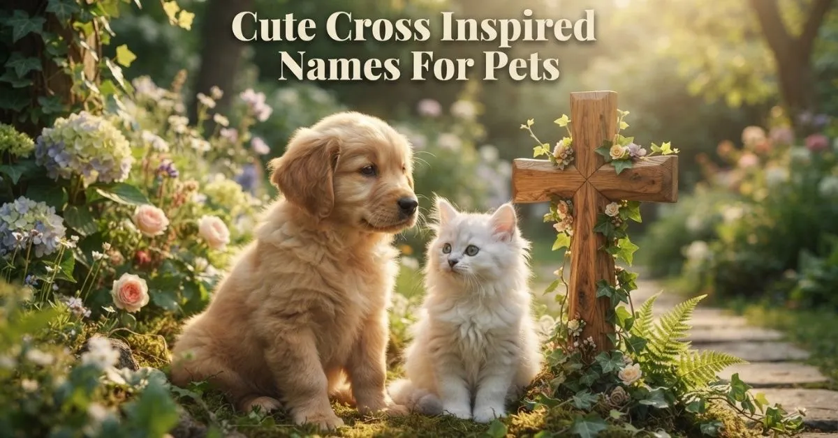  Cute Cross Inspired Names For Pets