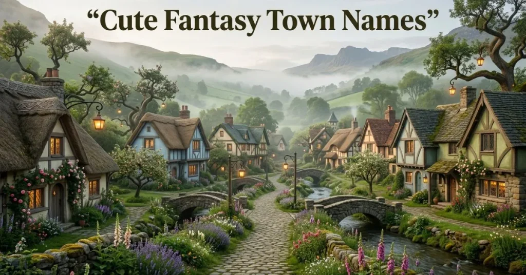 Cute Fantasy Town Names