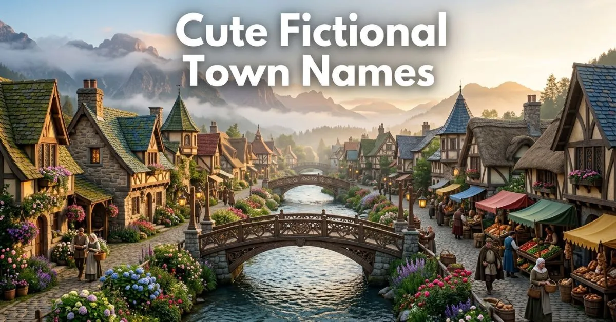 Cute Fictional Town Names