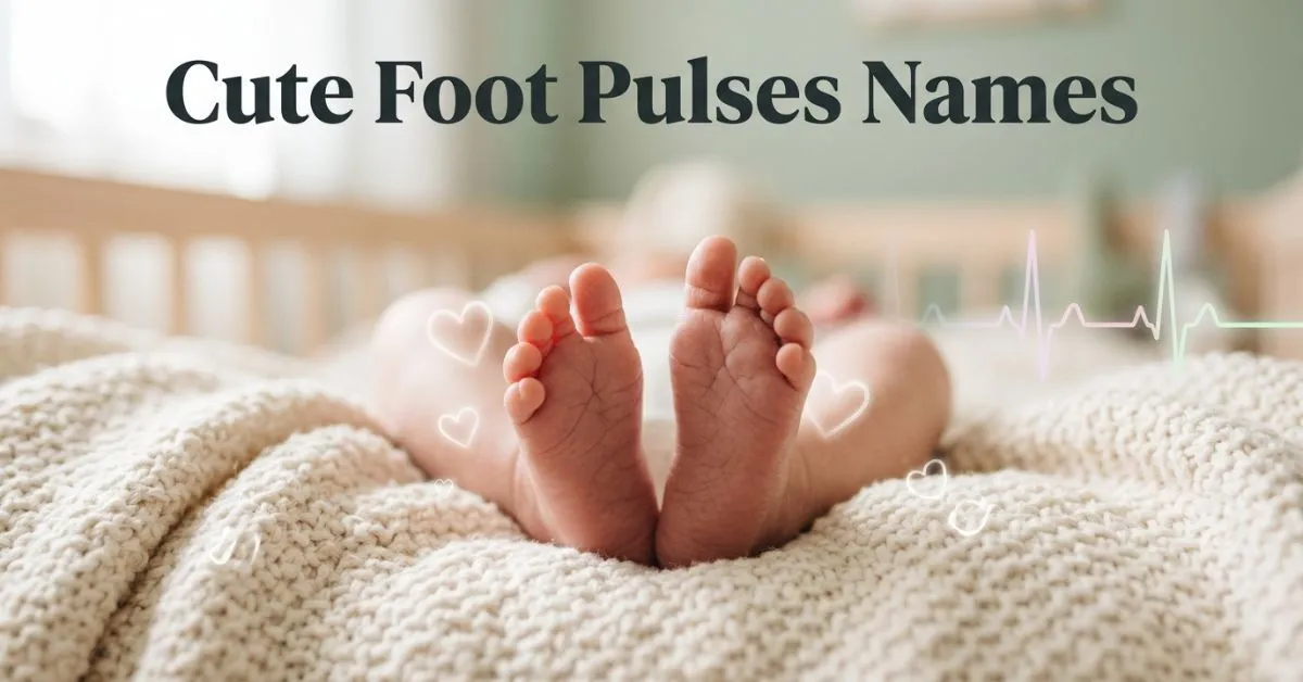 Cute Foot Pulses Names