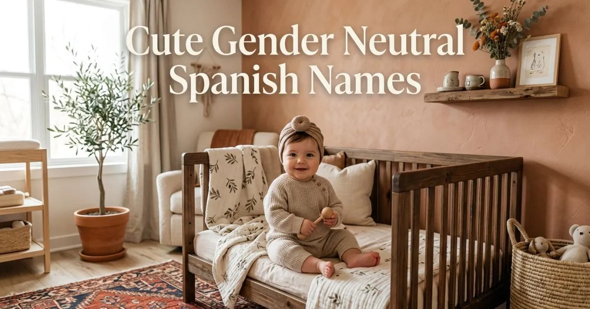 Cute Gender Neutral Spanish Names