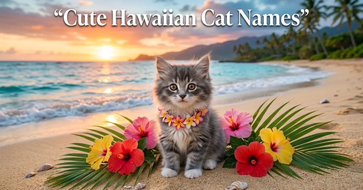 Cute Hawaiian Cat Names