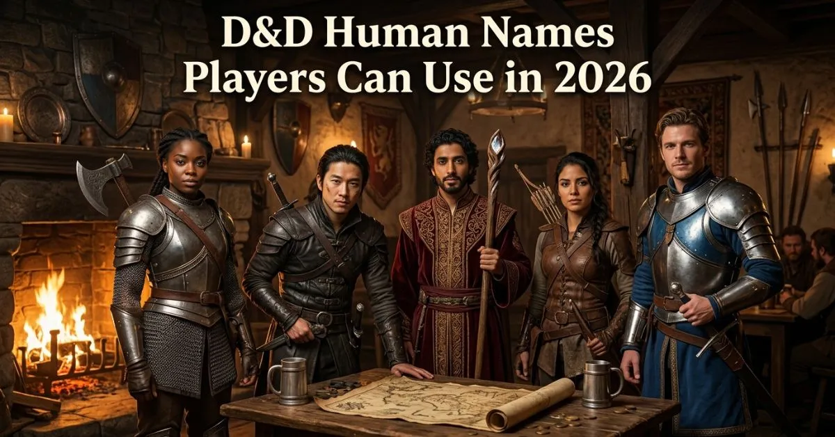 D&D Human Names Players Can Use in 2026