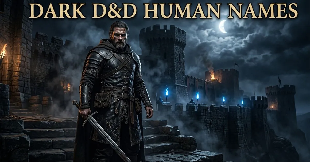 Dark D&D Human Names