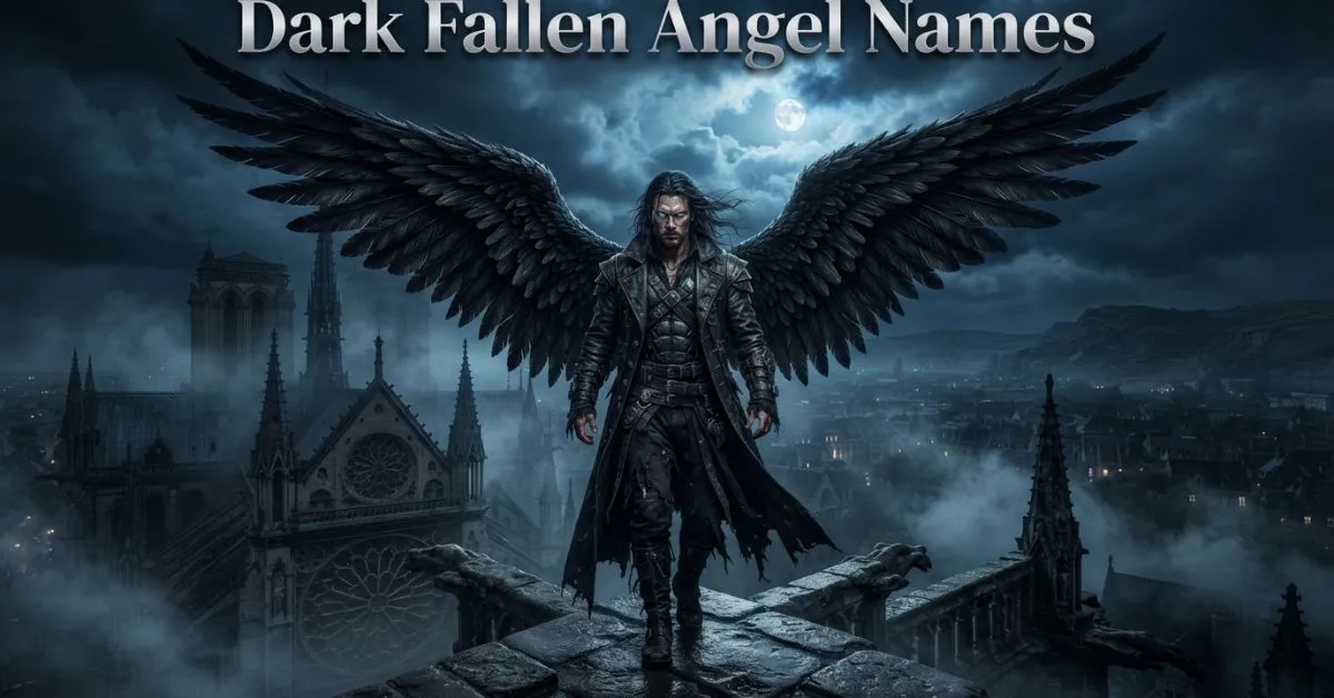 Dark Fallen Angel Names