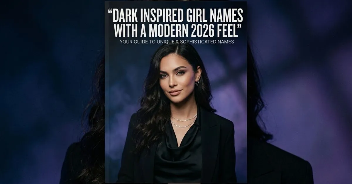 Dark Inspired Girl Names With A Modern 2026 Feel