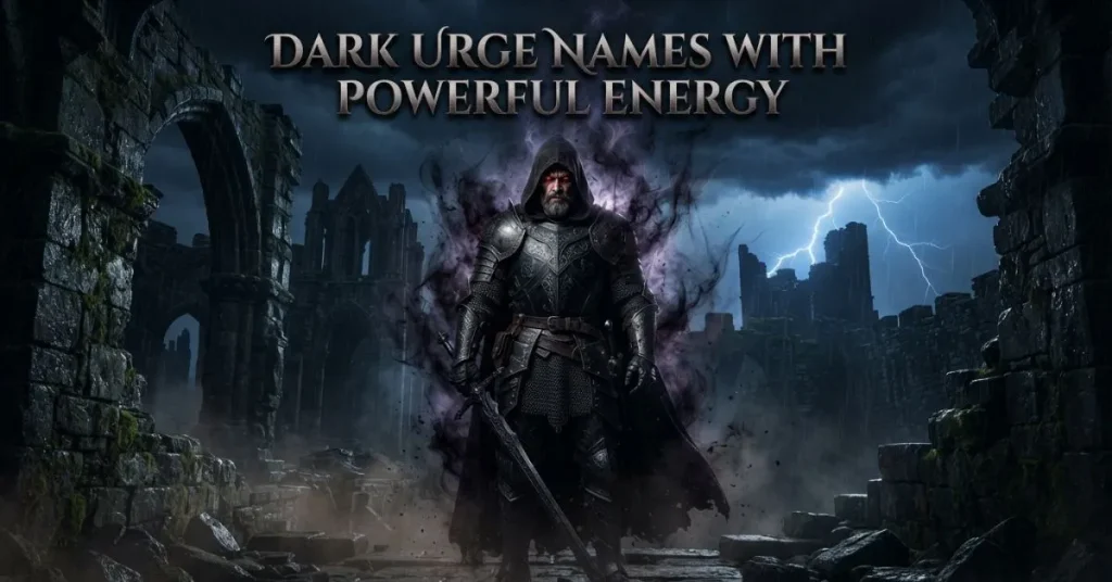 Dark Urge Names With Powerful Energy