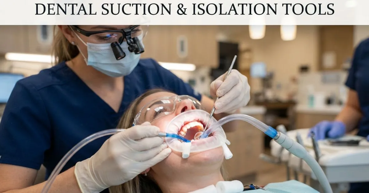 Dental Suction & Isolation Tools