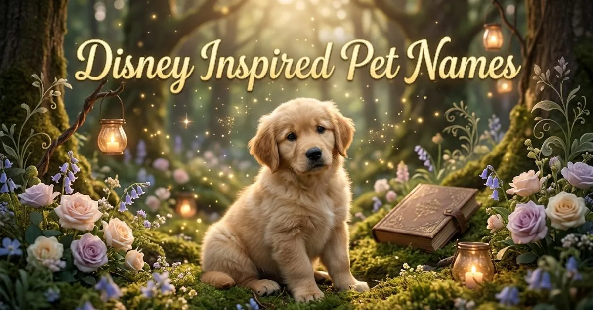 Disney Inspired Pet Names
