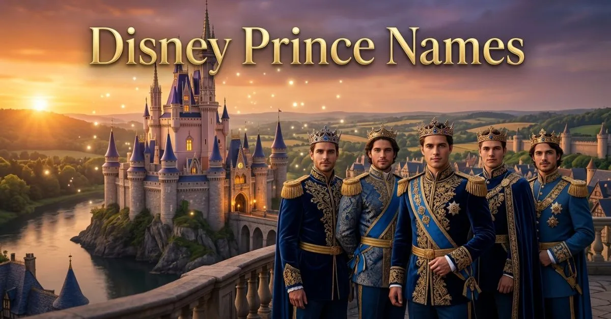 Disney Prince Names