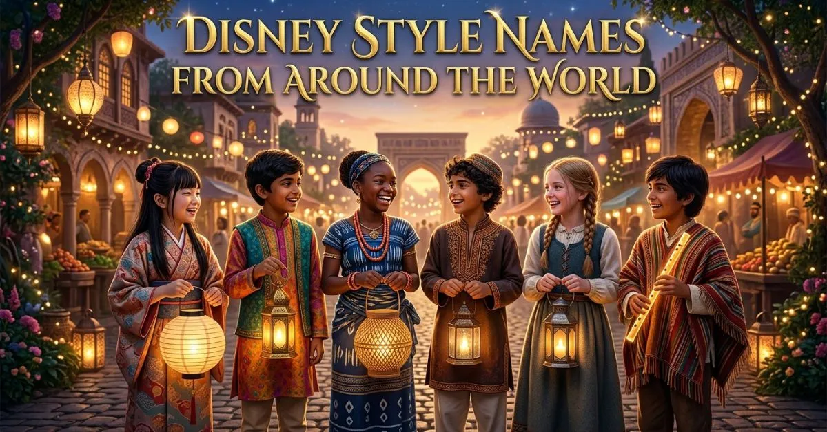 Disney Style Names From Around The World