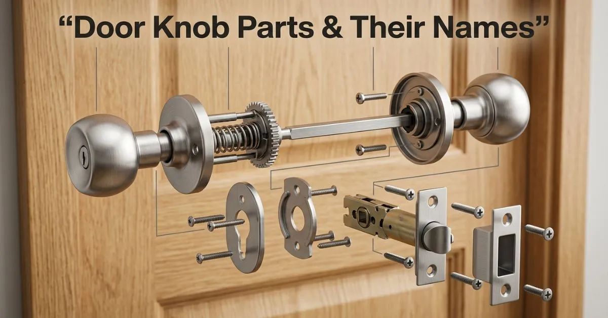 Door Knob Parts & Their Names