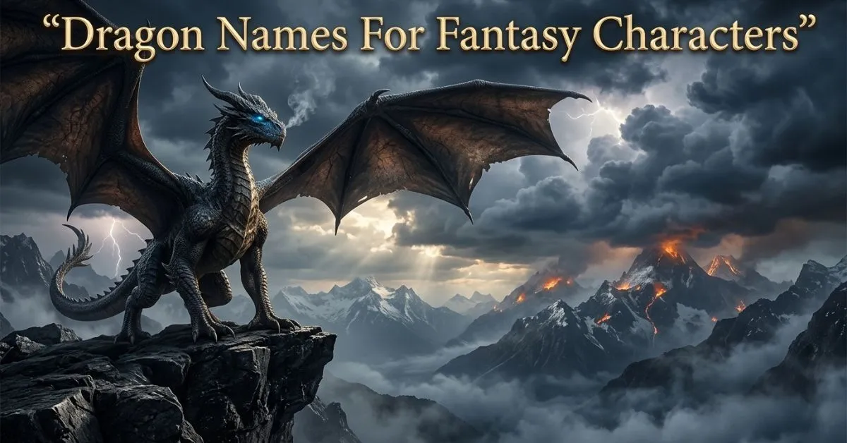 Dragon Names For Fantasy Characters