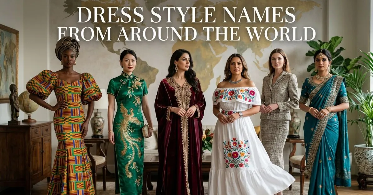 Dress Style Names From Around The World