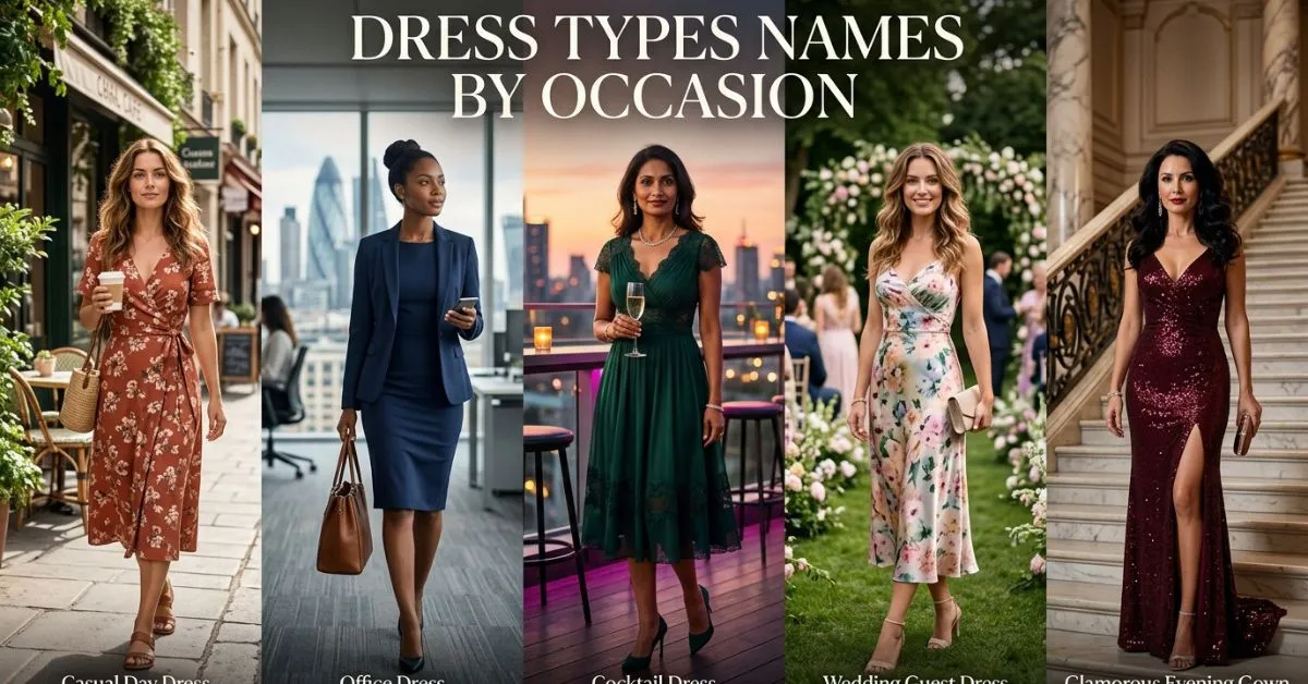Dress Types Names by Occasion