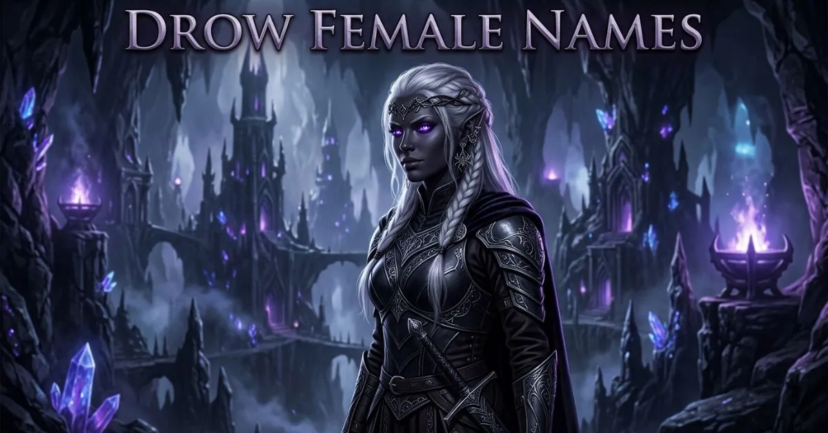 Drow Female Names