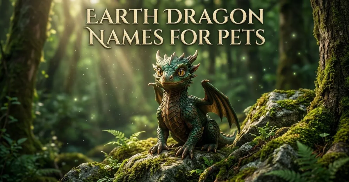 Earth Dragon Names For Pets