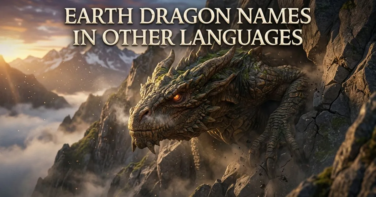 Earth Dragon Names In Other Languages