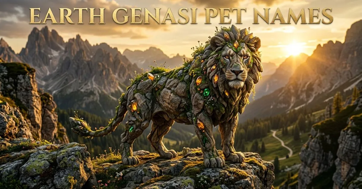 Earth Genasi Pet Names