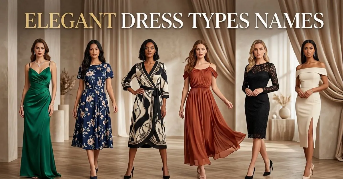 Elegant Dress Types Names